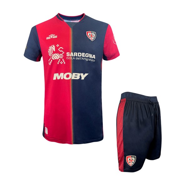 Camiseta Cagliari Calcio 1ª Niño 2024-2025